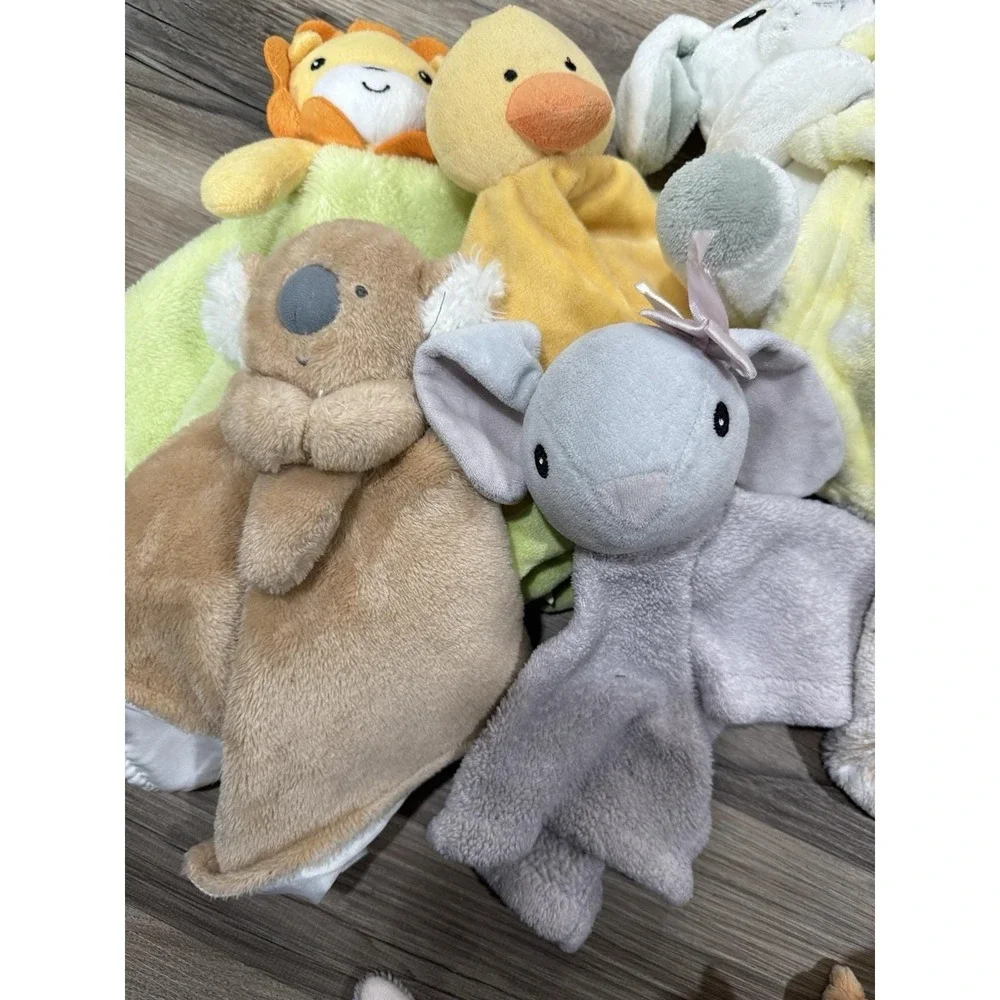 Baby Bear Lovey Snuggie Blankie Blanket  Bundle Fox Bunny Lion Koala Puppy